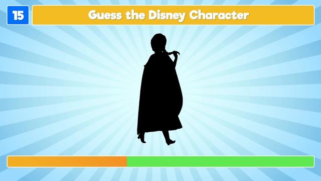 Guess the Disney Character by the Silhouette смотреть онлайн