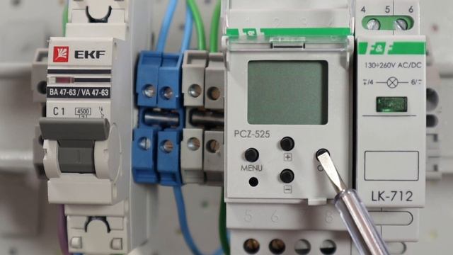 Астрономические реле PCZ-525 и PCZ-525-1. Подключение и пошаговая настройка. смотреть онлайн