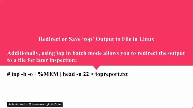 Find Top 15 Processes by Memory Usage with ‘top’ in Batch Mode Redhat Linux, Ubuntu & CentOS смотреть онлайн