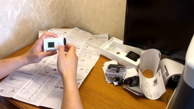 Sony FDR X3000 . НАСТРОЙКА КАМЕРЫ смотреть онлайн