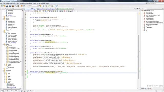 Player selection p1 (output) | PHP MVC Soccer League with Polymer смотреть онлайн