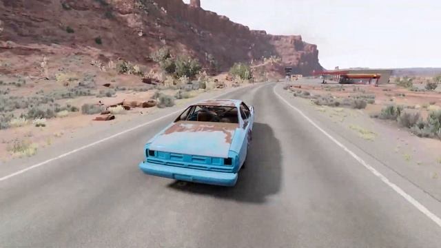 Extreme Police Car Chase: Beam NG Drive Thrills and Crashes! смотреть онлайн