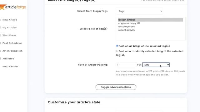 Article Forge - Post Scheduler Tutorial смотреть онлайн
