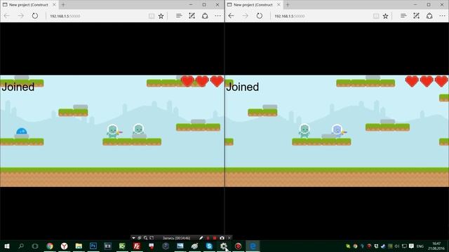 Multiplayer | Мультиплеер | Construct 2 and Photon смотреть онлайн