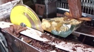 Техническая ЯШМА  Резка камня