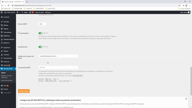 ?️ Wordpress #22: Enviar email o correo. Solución error no envió o no funciona - tutorial español. смотреть онлайн