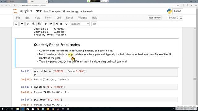 Python for Data Analysis 39. Time Series-3: 時間序列-3 (recorded on 20190530) смотреть онлайн