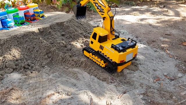 Colorful Tayo Toy Road - Excavator Games for Kids and Babies смотреть онлайн