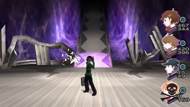 Persona 3 Portable - Null weakness equipment comment from Jin. смотреть онлайн