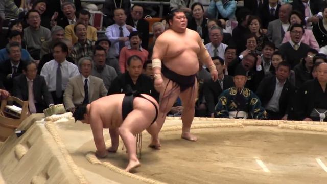 豪栄道 vs 豪風 2015大相撲三月場所6日目 Goeido vs Takekaze SUMO смотреть онлайн