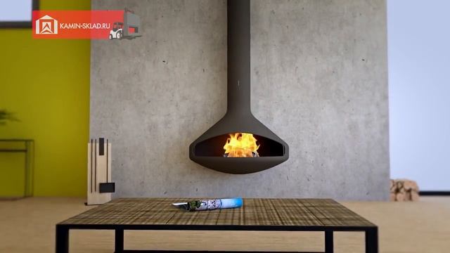 Пристенный камин Paxfocus смотреть онлайн