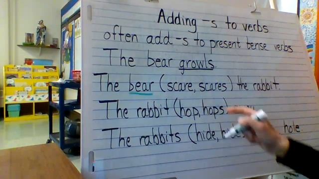 Adding -s to verbs смотреть онлайн