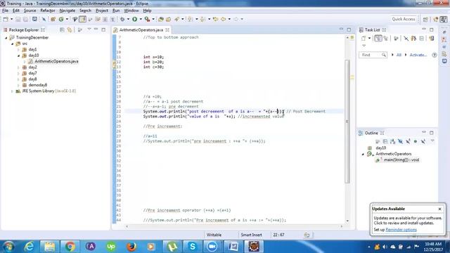 Java Tutorial (Day-10 )Operators Part 1 смотреть онлайн