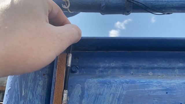 Скрытый замок на калитку. Всё очень просто