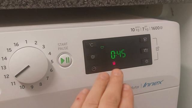 How To Use Indesit Washer Push&Go Button #indesit #washerdryer смотреть онлайн