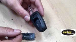 Key Repair Ford Transit Custom HOW TO change case and battery