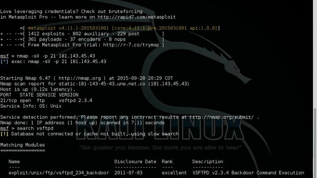 Kali Linux | Backdoor FTP смотреть онлайн
