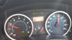 Toyota Wish расход топлива трасса (моментальный)