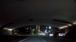 Ночная поездка по Москве на Машине с комментариями :)