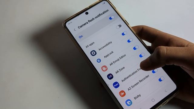 Samsung phone on/off screen flash Notification, how to use flash notification смотреть онлайн