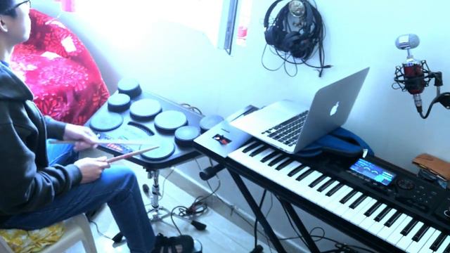 Yamaha DD75 - Drum Cover смотреть онлайн