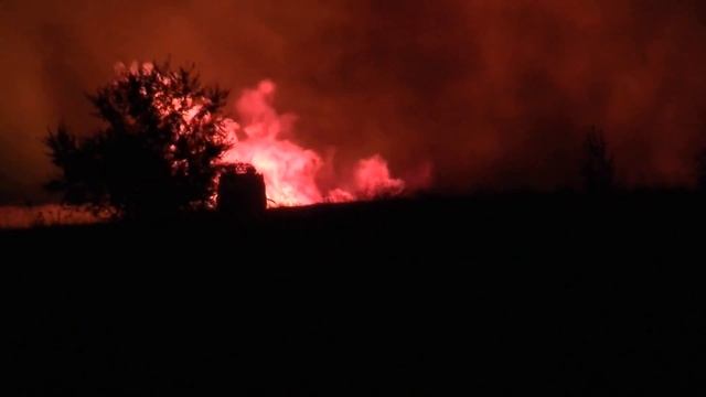 Пожар вблизи Павлограда: «Огонь выше пожарных машин…»