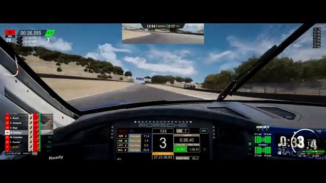 3. Lauf der PWC X in Laguna Seca by virtualracing.org смотреть онлайн