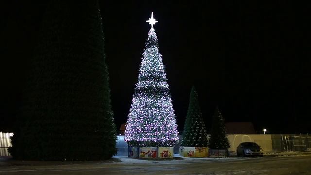 Елка со встроенным освещением смотреть онлайн