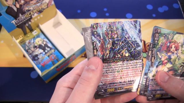 Cardfight Vanguard Transcension of Blade & Blossom Unboxing смотреть онлайн