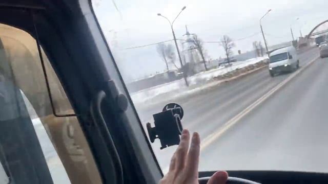 ДТП с погрузчиком ((( При выгрузке помяли прицеп (((? смотреть онлайн