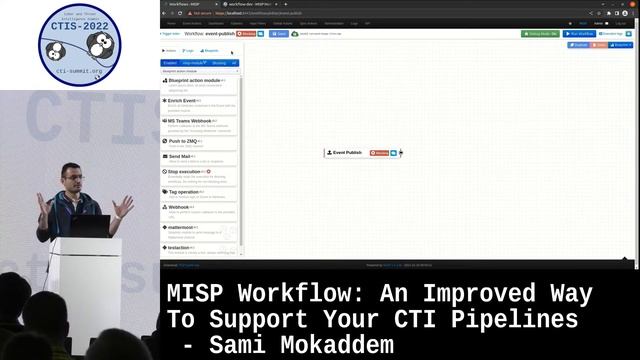 MISP Workflow: An Improved Way To Support Your CTI Pipelines by Sami Mokaddem смотреть онлайн