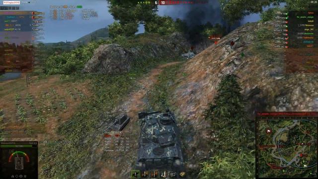 AMX 30 B «Братья по оружию» Жемчужная река – Стандартный бой (WOT 0.9.7 Full HD) смотреть онлайн