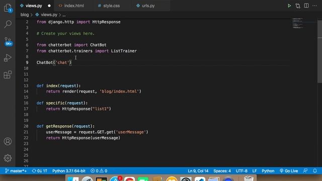 Create Chatbot Using Django - Part 25 смотреть онлайн