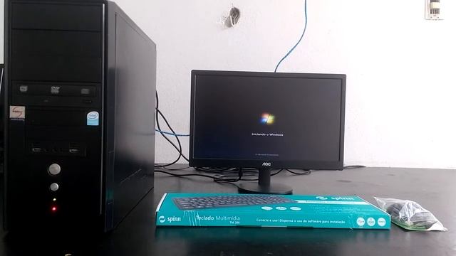 TESTE DE DESEMPENHO | INICIALIZAÇÃO(BOOT) | PENTIUM DUALCORE E5700 3GB 667MHZ 160GB SATA2 LED 18,5" смотреть онлайн