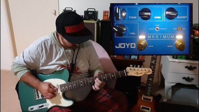 JOYO R-05 MAXIMUM OVERDRIVE GUITAR EFFECTS PEDAL (Demo Of Tones)