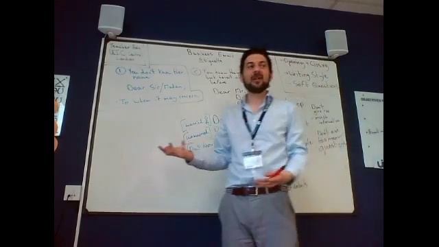 Урок английского в школе в Лондоне - как писать формальное письмо смотреть онлайн