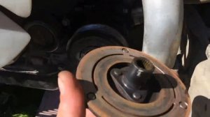 Hyundai H1, Grand Starex - муфта кондиционера