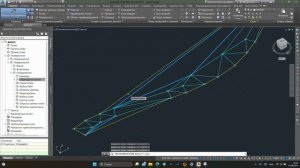 Быстрый расчет площади в Civil 3D с помощью создания поверхности из 3д полилинии по точкам