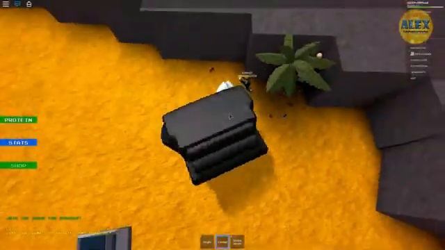 РОБЛОКС Let's Play - МЫШЕЧНЫЙ ТРЕНАЖЕР / ROBLOX SIMULATOR / Alex Pro смотреть онлайн