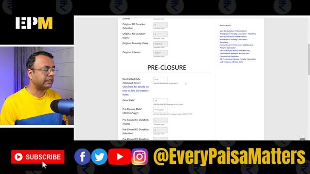 Easily Calculate FD Premature Withdrawal Penalty | Fixed Deposit Pre Closure Penalty смотреть онлайн