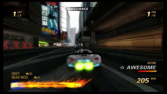 Burnout Revenge/Assassin Grand Prix with Alienware Car смотреть онлайн
