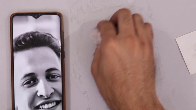 كيف ترسم انسان حقيقي بالفحم خطوة بخطوة ⁦✍️⁩