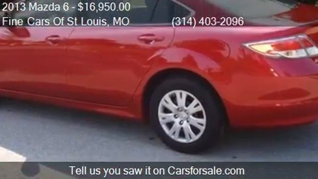 2013 Mazda 6 i Sport - for sale in Saint Charles, MO 63301 смотреть онлайн