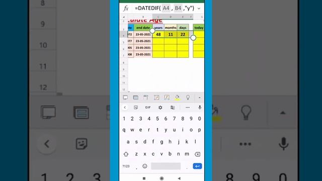 Date function in ms excel in android mobile in hindi смотреть онлайн
