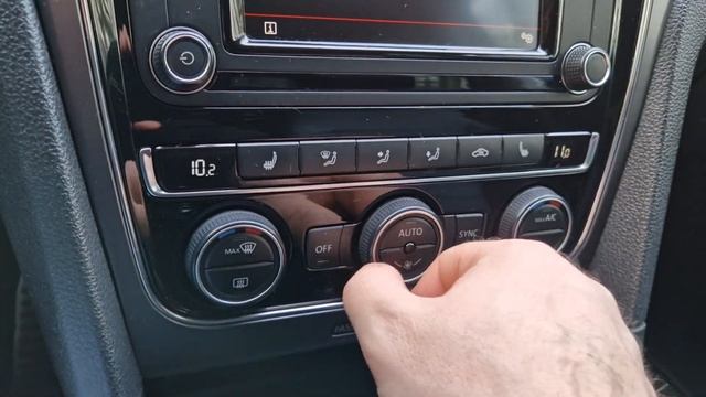 АКТИВАЦИЯ СКРЫТОГО МЕНЮ КОНДИЦИОНЕРА, КЛИМАТ КОНТРОЛЯ - VAG (Volkswagen) Jetta, GOLF, Passat, Tigua