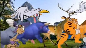 Forest stampede animal running donkey animated animals cute running animal stampede animals zoo