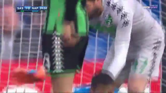 Sassuolo 1 - 1 Napoli - Highlights All Goal смотреть онлайн