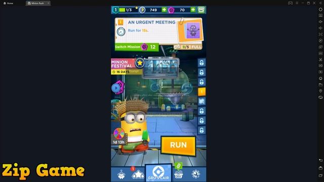 How to play Fullscreen Minion Rush android emulator LDPlayer for PC смотреть онлайн
