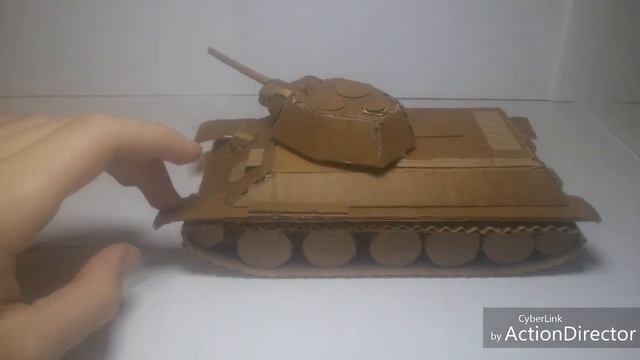 Танк победы т 34 из картона смотреть онлайн